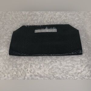 Express Black Clutch